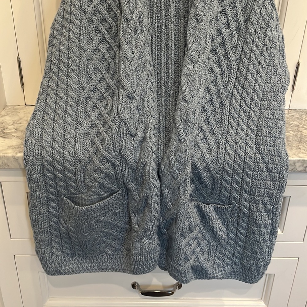 Kilronan Merino Wool Open Front Vest - image 4